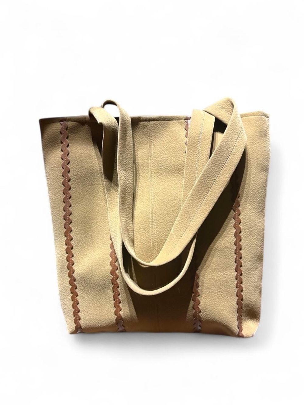 Valentino Orlandi Italian Leather Brand Tote Bag